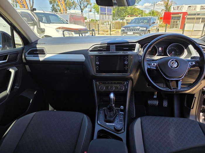 2018 Volkswagen Tiguan 132TSI Comfortline 5N MY19 Four Wheel Drive Deep Black
