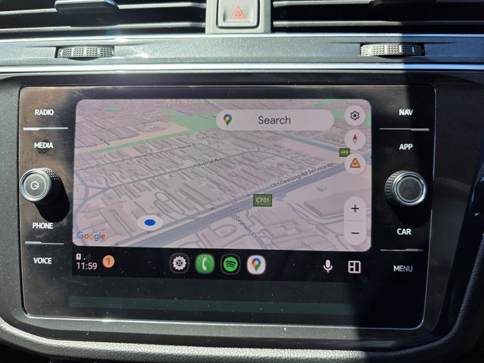 2018 Volkswagen Tiguan 132TSI Comfortline 5N MY19 Four Wheel Drive Deep Black