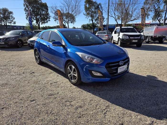 2016 Hyundai i30 Active X GD4 Series II MY17 Blue