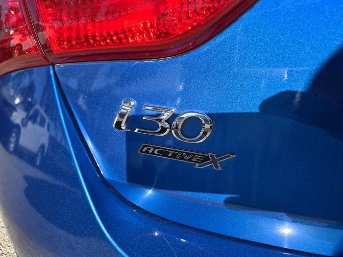 2016 Hyundai i30 Active X GD4 Series II MY17 Blue