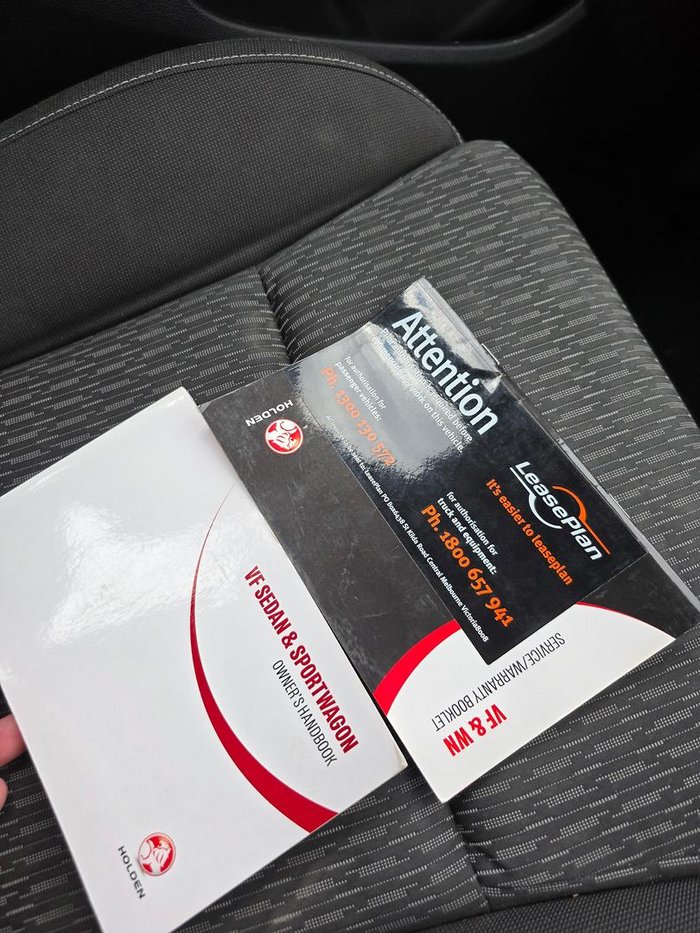 2014 Holden Commodore Evoke VF MY15 Heron White