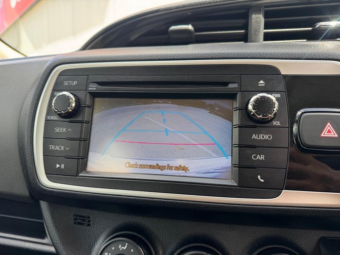 2015 Toyota Yaris Ascent NCP130R Glacier White