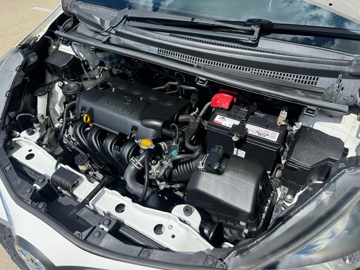 2015 Toyota Yaris Ascent NCP130R Glacier White