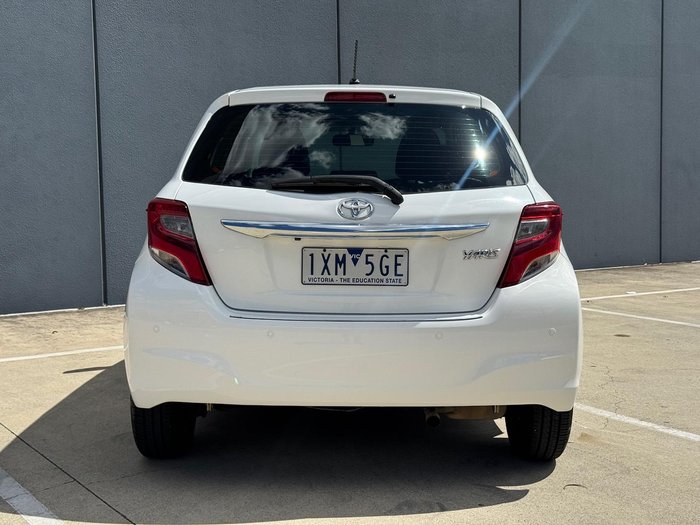 2015 Toyota Yaris Ascent NCP130R Glacier White