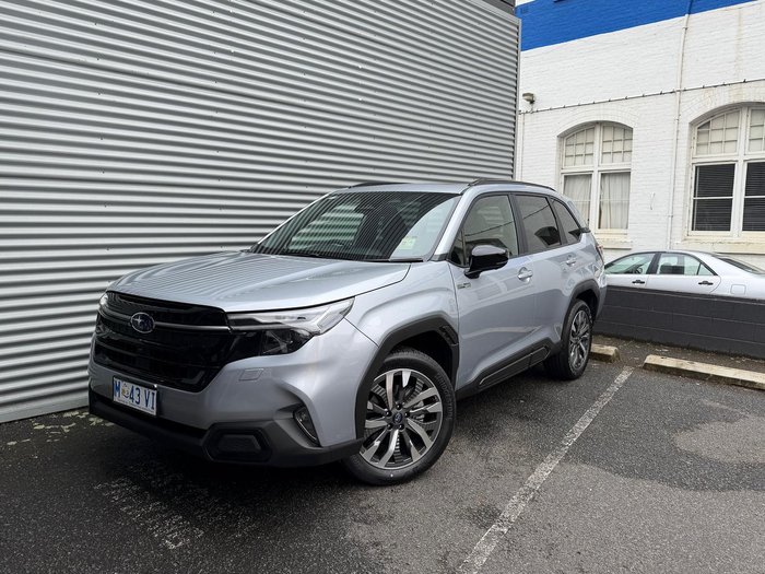 2025 Subaru Forester Hybrid Touring S6 MY26 AWD Ice Silver