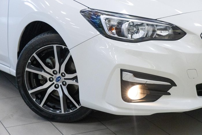 2019 Subaru Impreza 2.0i Premium G5 MY19 AWD Crystal White