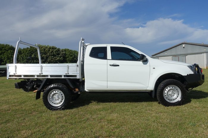 2022 Isuzu D-MAX SX MY22 4X4 Dual Range Mineral White
