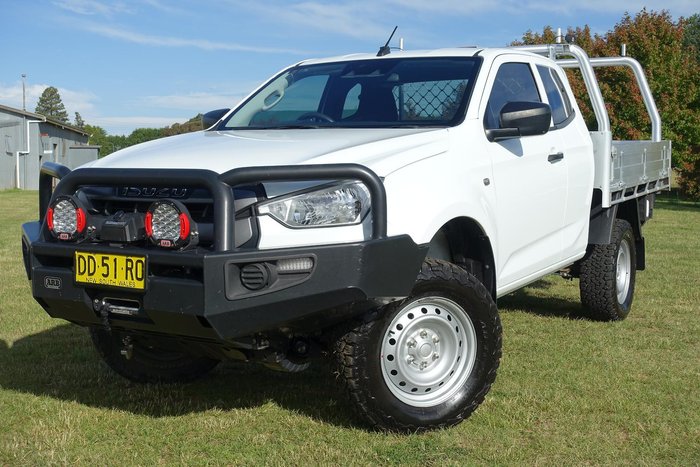 2022 Isuzu D-MAX SX MY22 4X4 Dual Range Mineral White