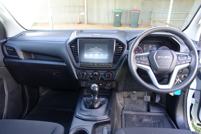 2022 Isuzu D-MAX SX MY22 4X4 Dual Range Mineral White