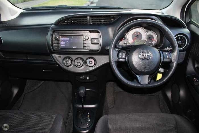 2017 Toyota Yaris Ascent NCP130R Glacier White