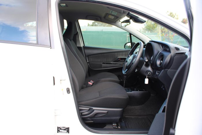 2017 Toyota Yaris Ascent NCP130R Glacier White