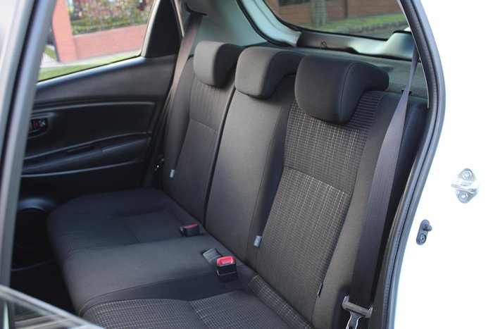 2017 Toyota Yaris Ascent NCP130R Glacier White