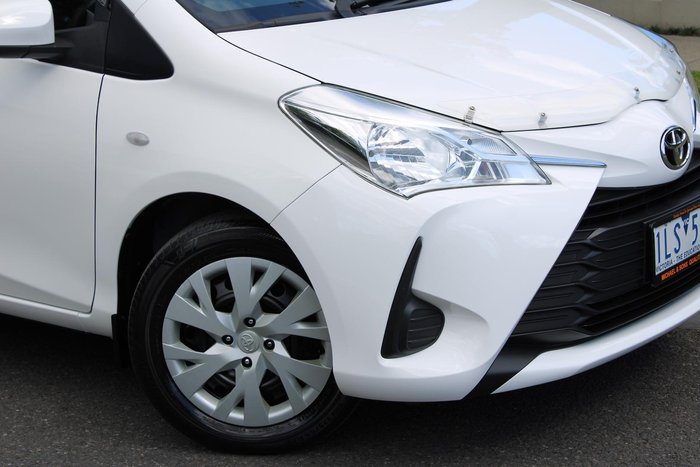 2017 Toyota Yaris Ascent NCP130R Glacier White