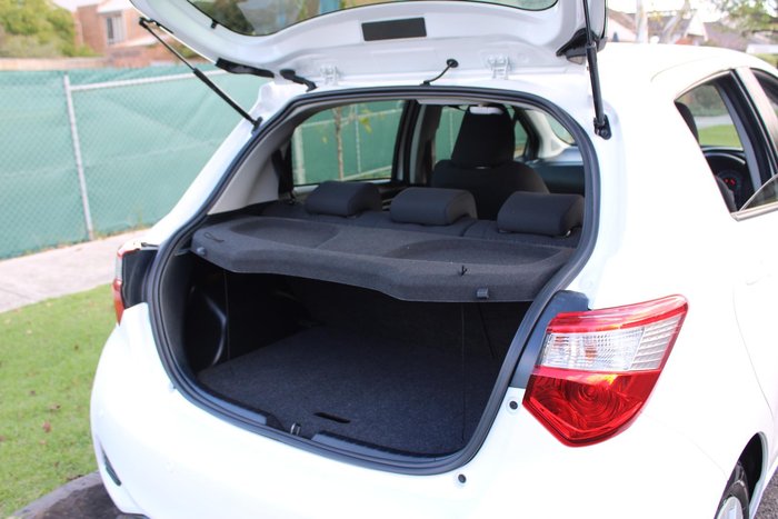 2017 Toyota Yaris Ascent NCP130R Glacier White