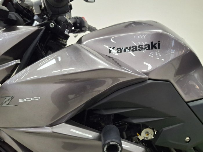 2017 Kawasaki Z300 Silver