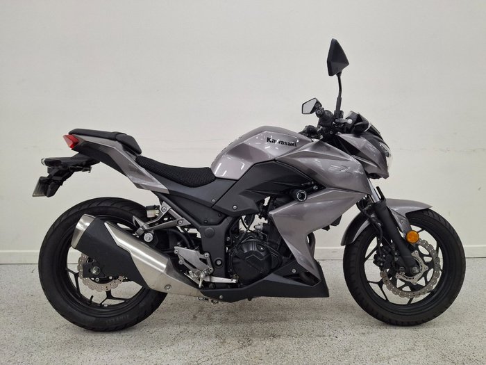 2017 Kawasaki Z300 Silver