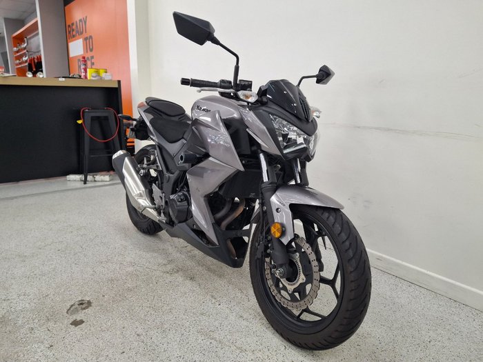 2017 Kawasaki Z300 Silver