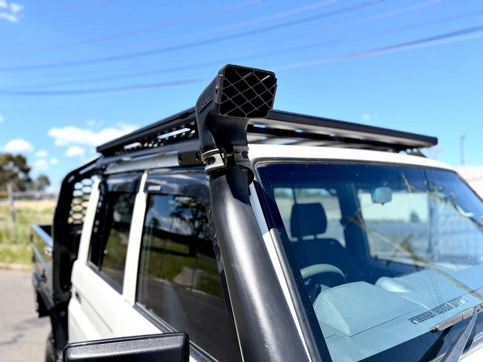 2014 Toyota Landcruiser GXL VDJ79R 4X4 Dual Range French Vanilla