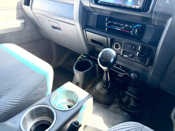 2014 Toyota Landcruiser GXL VDJ79R 4X4 Dual Range French Vanilla