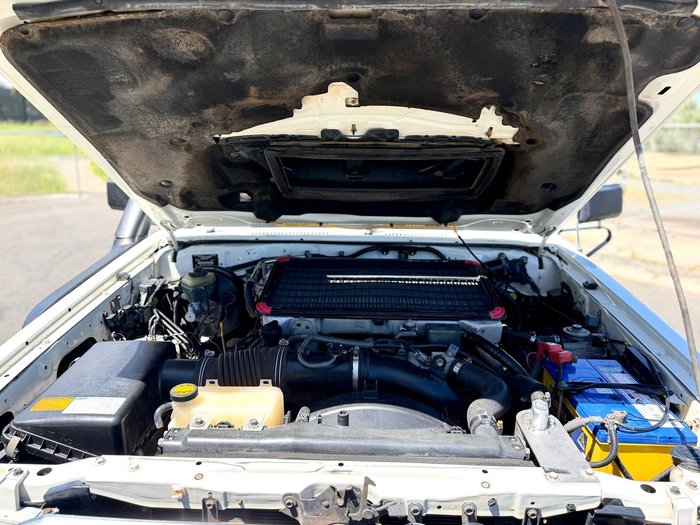 2014 Toyota Landcruiser GXL VDJ79R 4X4 Dual Range French Vanilla