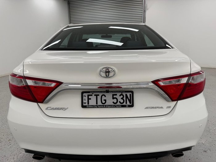 2016 Toyota Camry Atara S ASV50R Diamond White