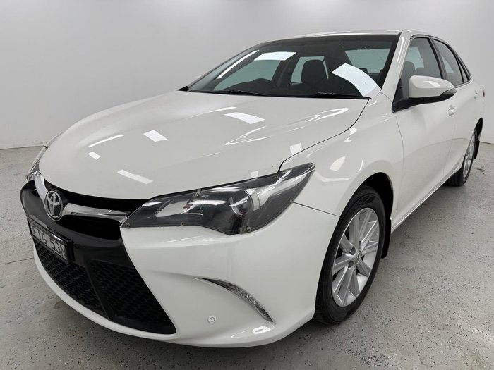 2016 Toyota Camry Atara S ASV50R Diamond White