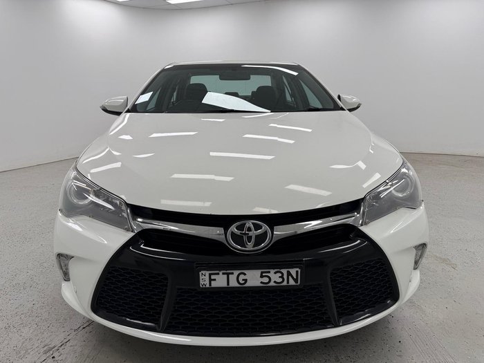 2016 Toyota Camry Atara S ASV50R Diamond White