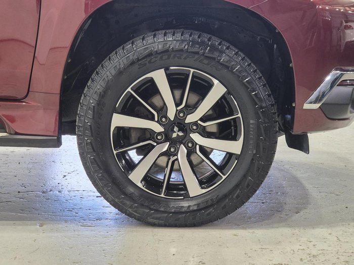 2018 Mitsubishi Pajero Sport GLS QE MY18 4X4 Dual Range Terra Rossa