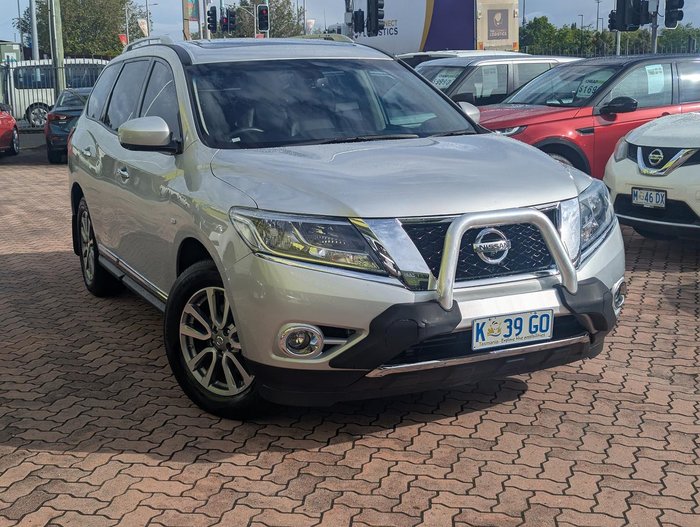 2016 Nissan Pathfinder ST-L R52 MY15 Brilliant Silver