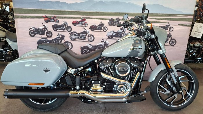 2024 Harley-davidson FLSB SPORT GLIDE (107) BILLIARD GREY