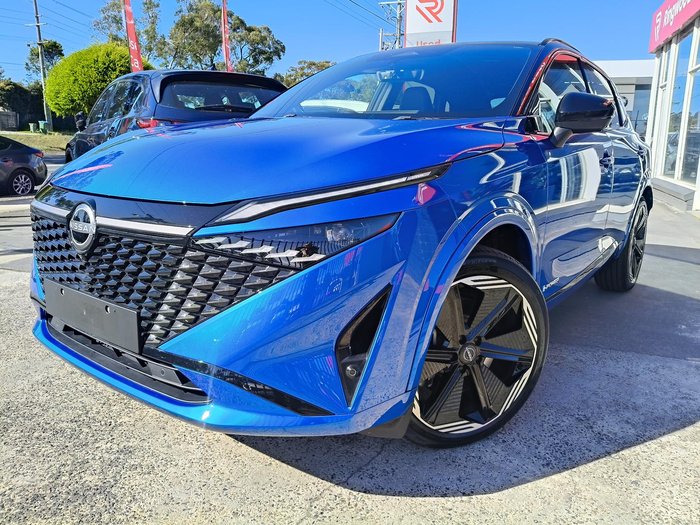 2025 Nissan QASHQAI N-DESIGN e-POWER J12 MY25 Magnetic Blue with Onyx Black Roof