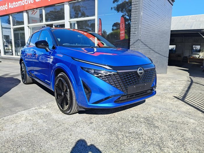 2025 Nissan QASHQAI N-DESIGN e-POWER J12 MY25 Magnetic Blue with Onyx Black Roof