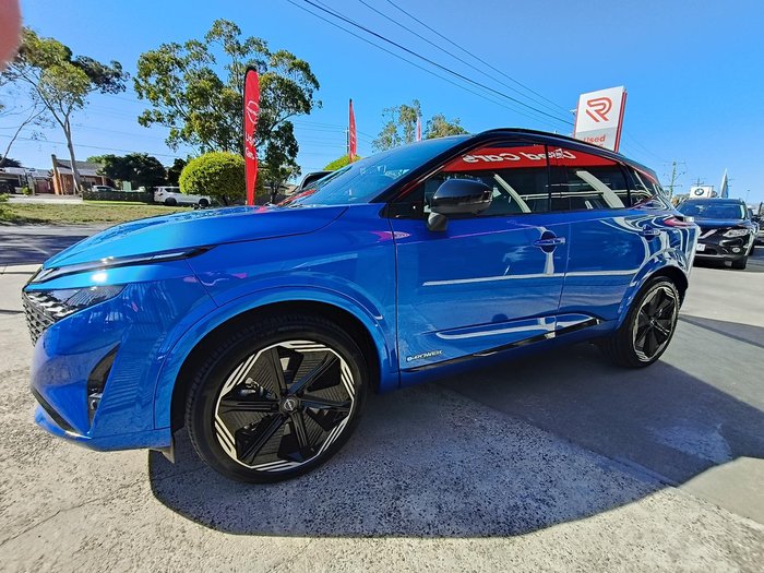 2025 Nissan QASHQAI N-DESIGN e-POWER J12 MY25 Magnetic Blue with Onyx Black Roof
