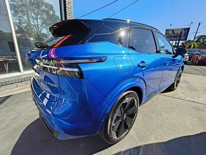 2025 Nissan QASHQAI N-DESIGN e-POWER J12 MY25 Magnetic Blue with Onyx Black Roof