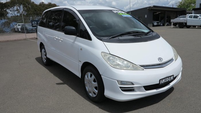 2003 Toyota Tarago GLi ACR30R Powder White