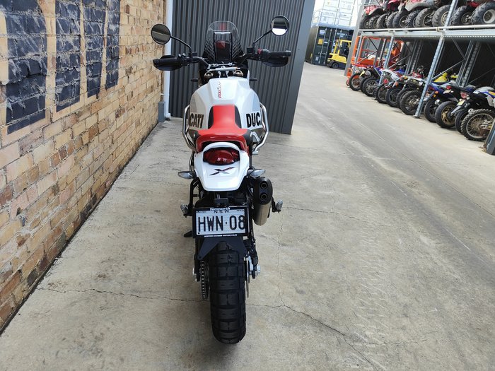 2024 DUCATI DESERT X RALLY DUAL PURPOSE BIANCO TRICOLOR