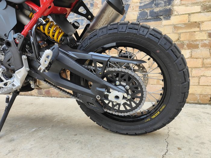 2024 DUCATI DESERT X RALLY DUAL PURPOSE BIANCO TRICOLOR