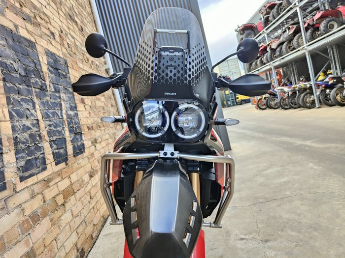 2024 DUCATI DESERT X RALLY DUAL PURPOSE BIANCO TRICOLOR