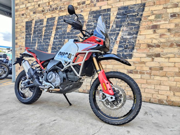 2024 DUCATI DESERT X RALLY DUAL PURPOSE BIANCO TRICOLOR