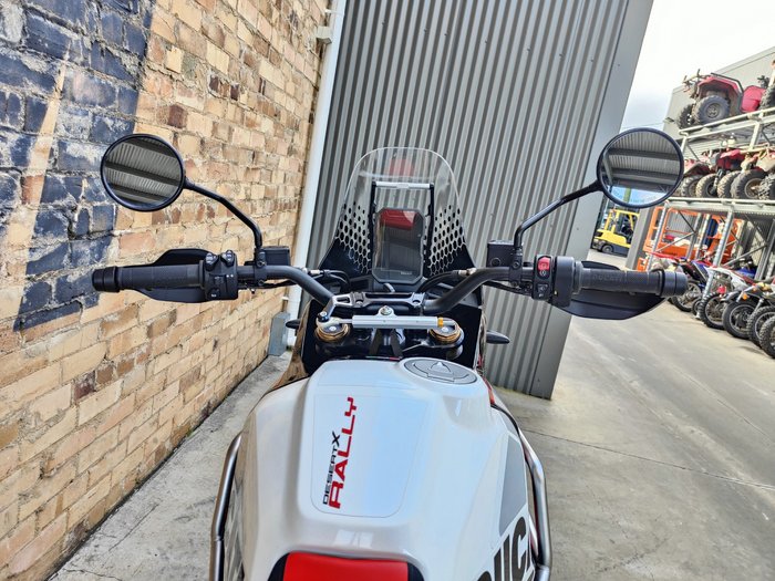 2024 DUCATI DESERT X RALLY DUAL PURPOSE BIANCO TRICOLOR