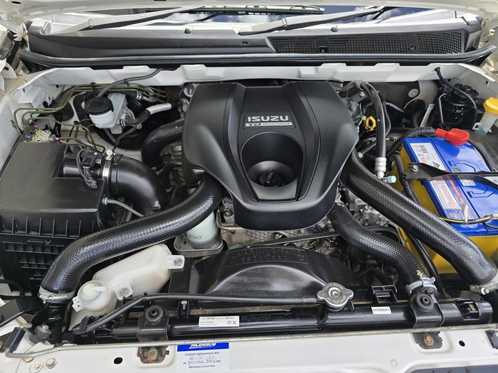 2013 Isuzu D-MAX LS-M MY12 4X4 Dual Range Splash White