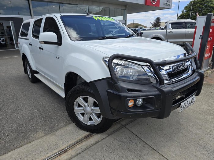 2013 Isuzu D-MAX LS-M MY12 4X4 Dual Range Splash White
