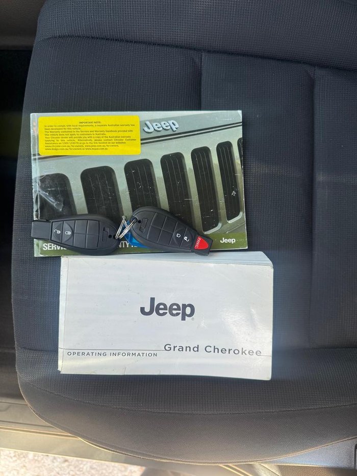 2012 Jeep Grand Cherokee Laredo WK MY12 4X4 Constant Mineral Grey