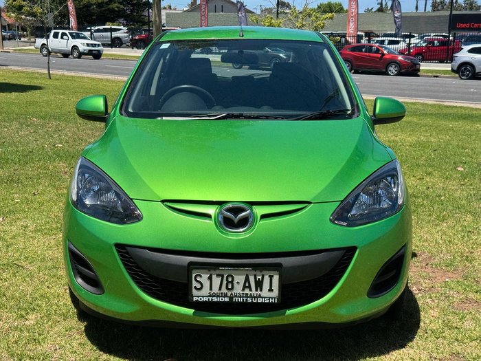2013 Mazda 2 Neo DE Series 2 MY13 Spirited Green