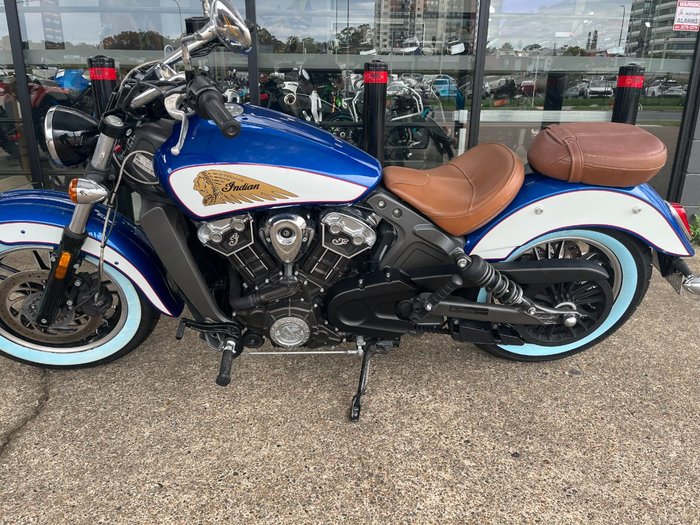 2017 INDIAN SCOUT BLUE