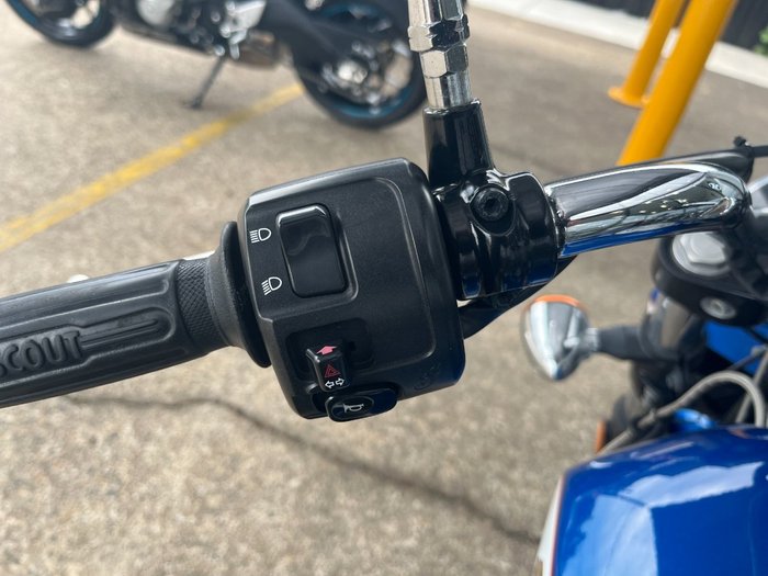 2017 INDIAN SCOUT BLUE