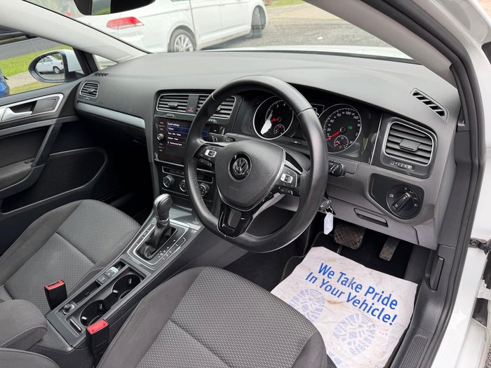 2017 Volkswagen Golf 110TSI Trendline 7.5 MY17 Pure White