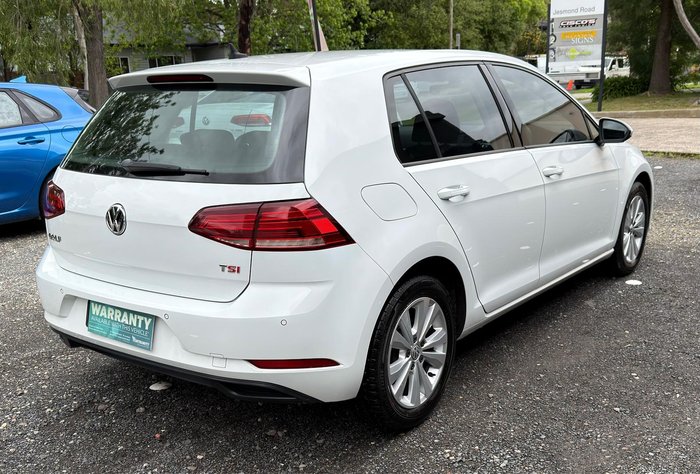 2017 Volkswagen Golf 110TSI Trendline 7.5 MY17 Pure White