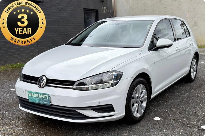 2017 Volkswagen Golf 110TSI Trendline 7.5 MY17 Pure White