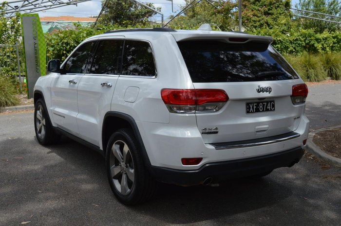 2015 Jeep Grand Cherokee Limited WK MY15 4X4 Dual Range Bright White